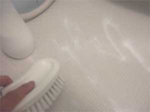 重曹風呂床掃除